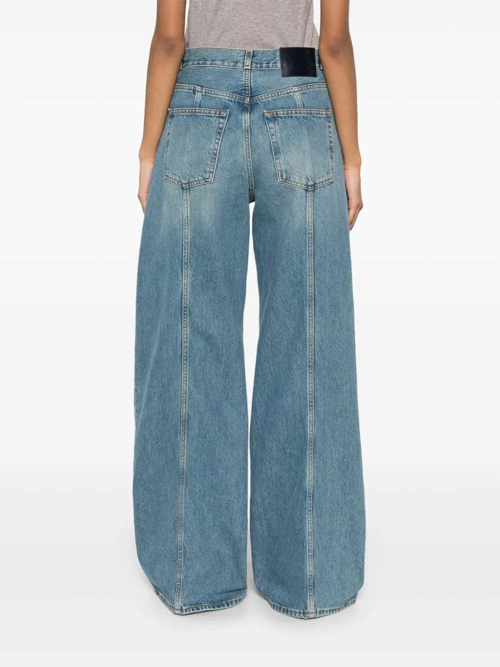 HAIKURE PEACE WIDE-LEG JEANS