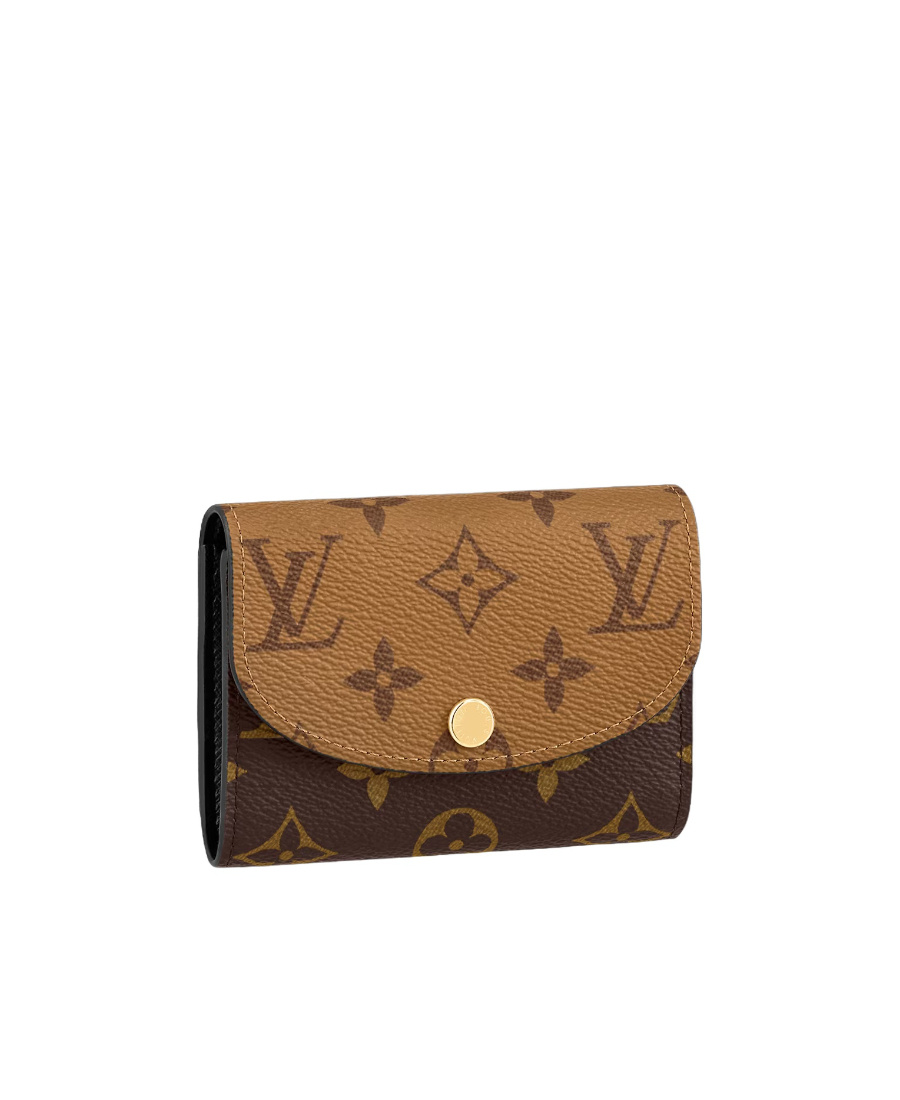 Pre-owned Louis Vuitton Logo Wallet In Brown