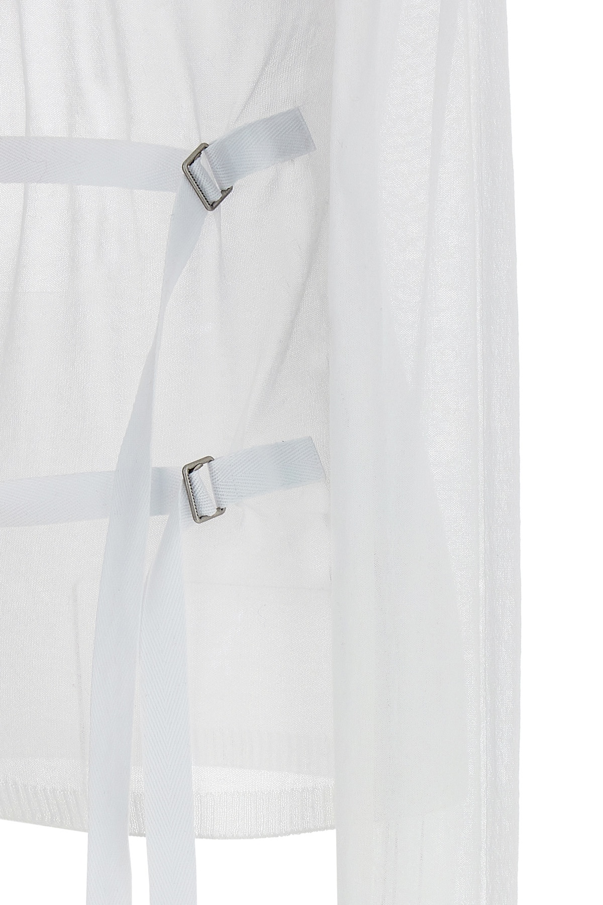 Ann Demeulemeester Suéter Cuello Redondo - Blanco In White