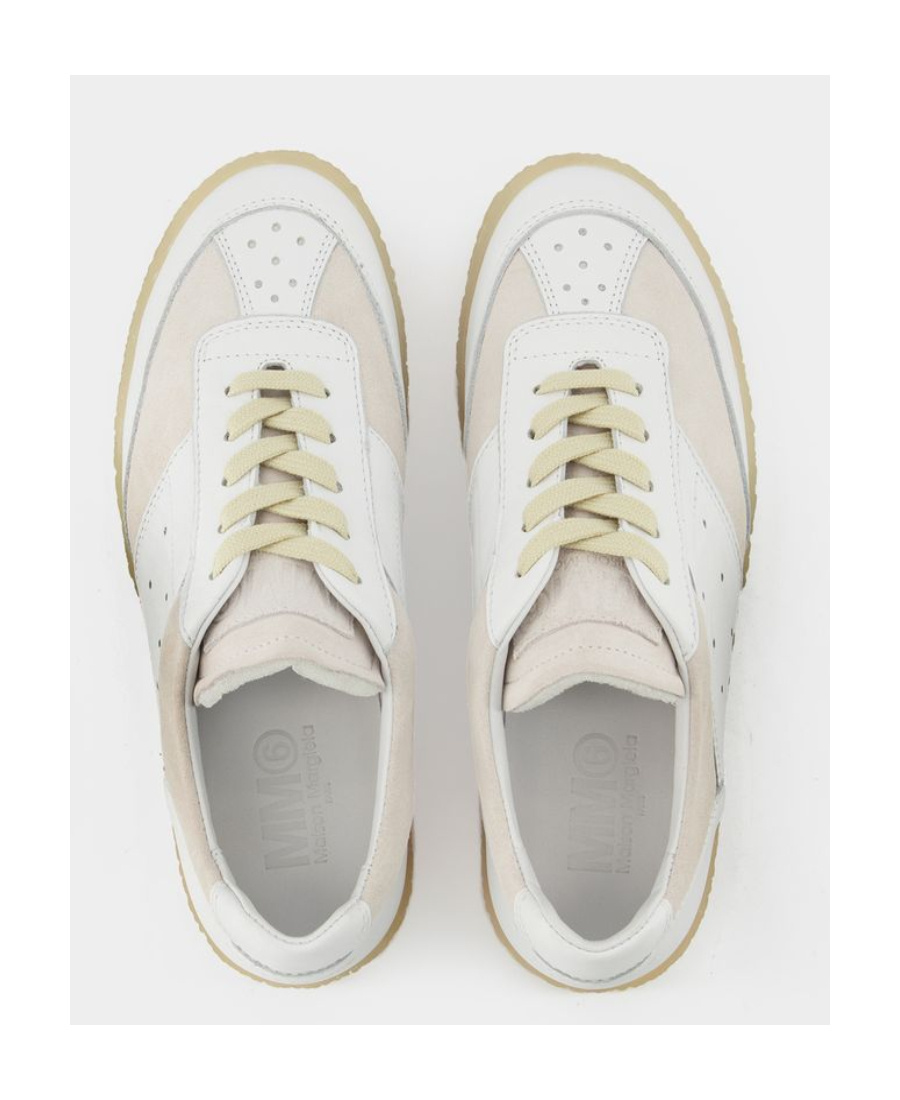 Mm6 Maison Margiela Replica Low-top Sneakers In White