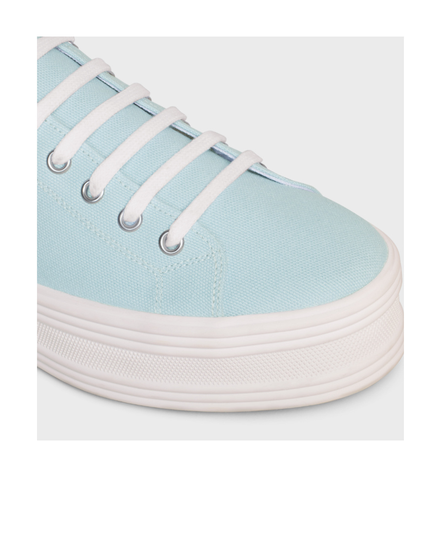 Celine Leisure Sports Shoes With Round Head And Thick Soles In Blue