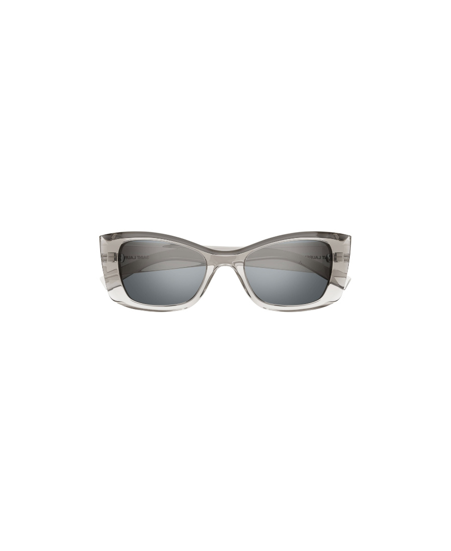 Saint Laurent Sl 593 Tinted Sunglasses In Blue