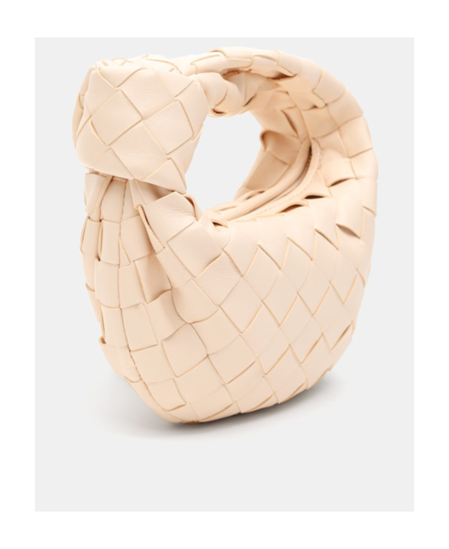 Bottega Veneta Candy Jodie Handbag In Nude