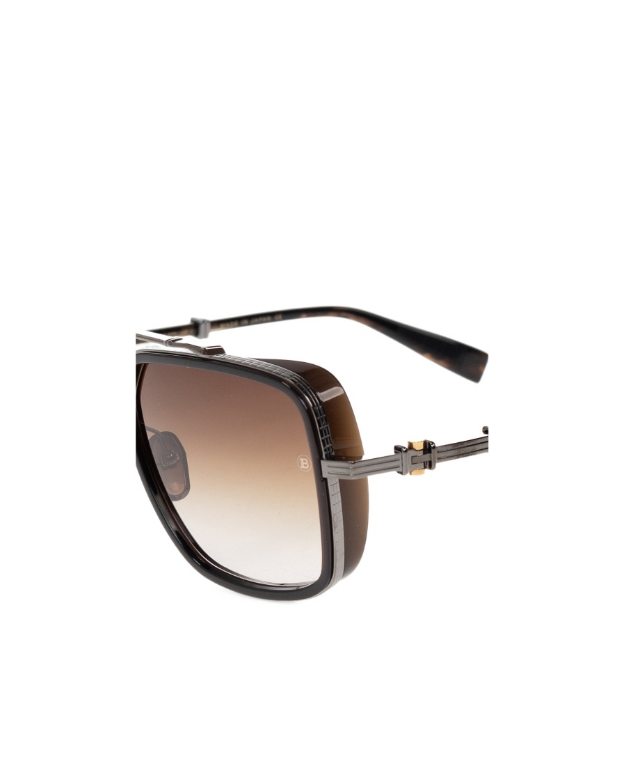 Balmain Logo Glasses In Multicolor