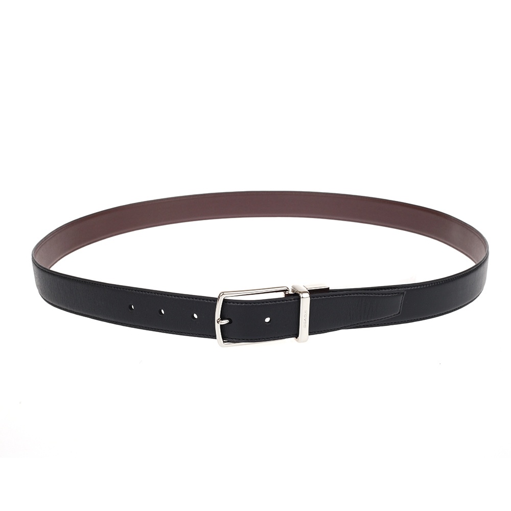 Coach Double-sided Buckle Belt In Black