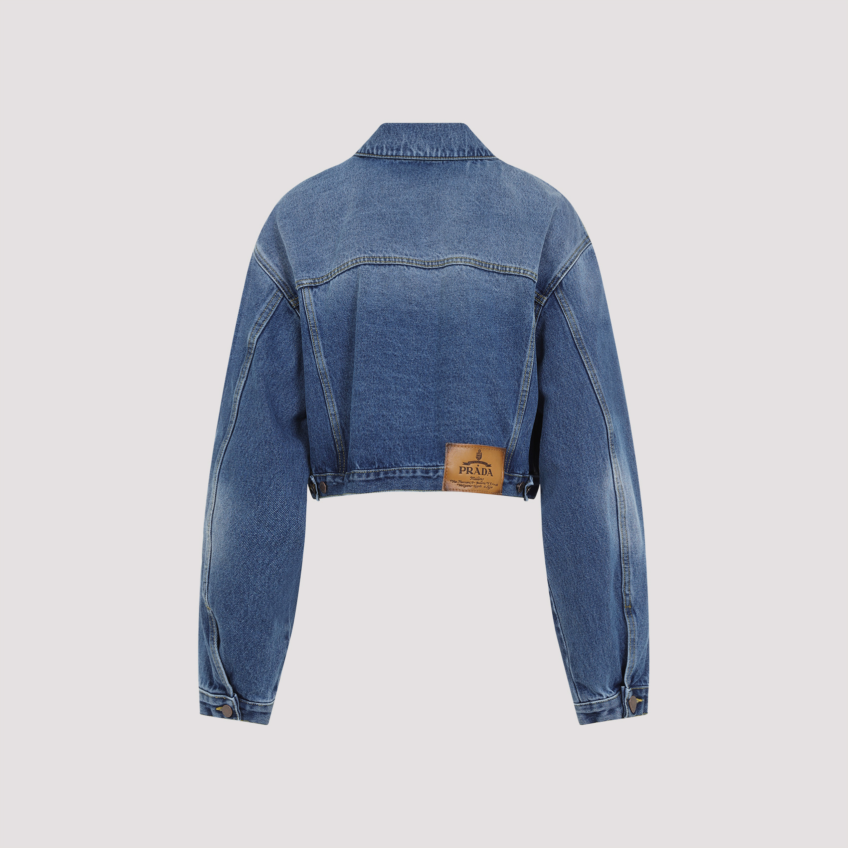 PRADA DENIM BLOUSON JACKET