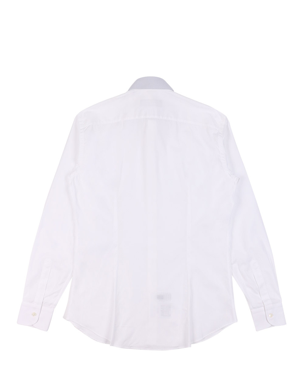 Ferragamo Button Lapel Shirt In White