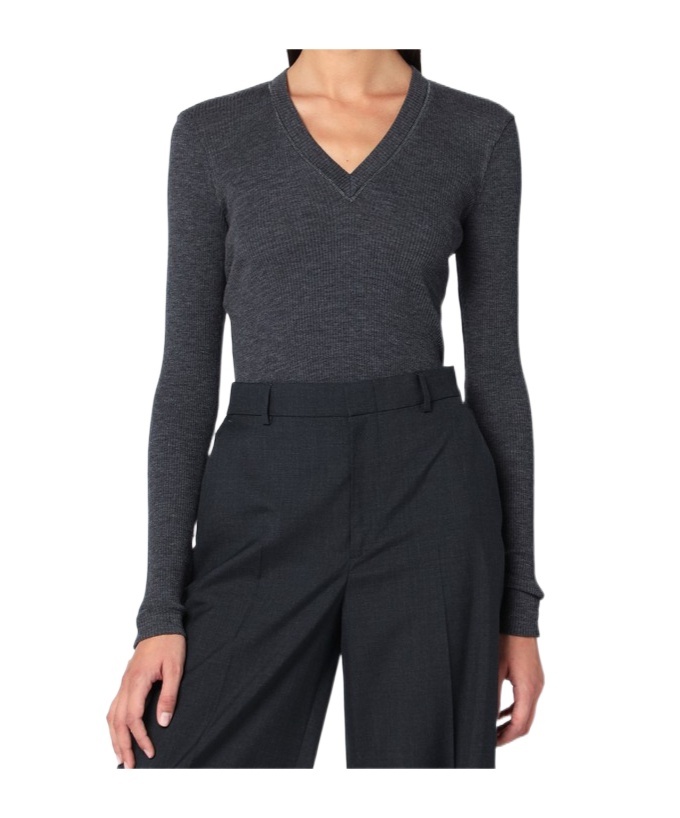 Brunello Cucinelli Long Sleeve Sweater In Black