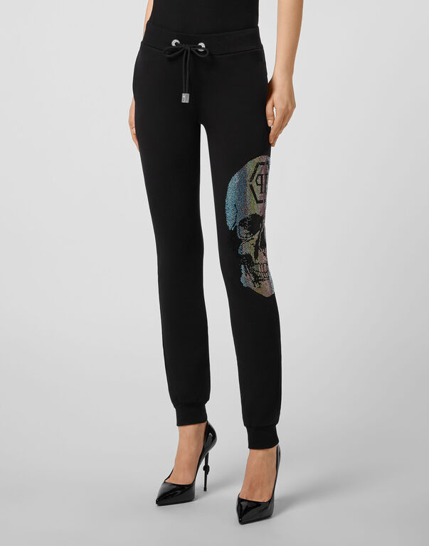PHILIPP PLEIN LOGO DETAILS SWEATPANTS 