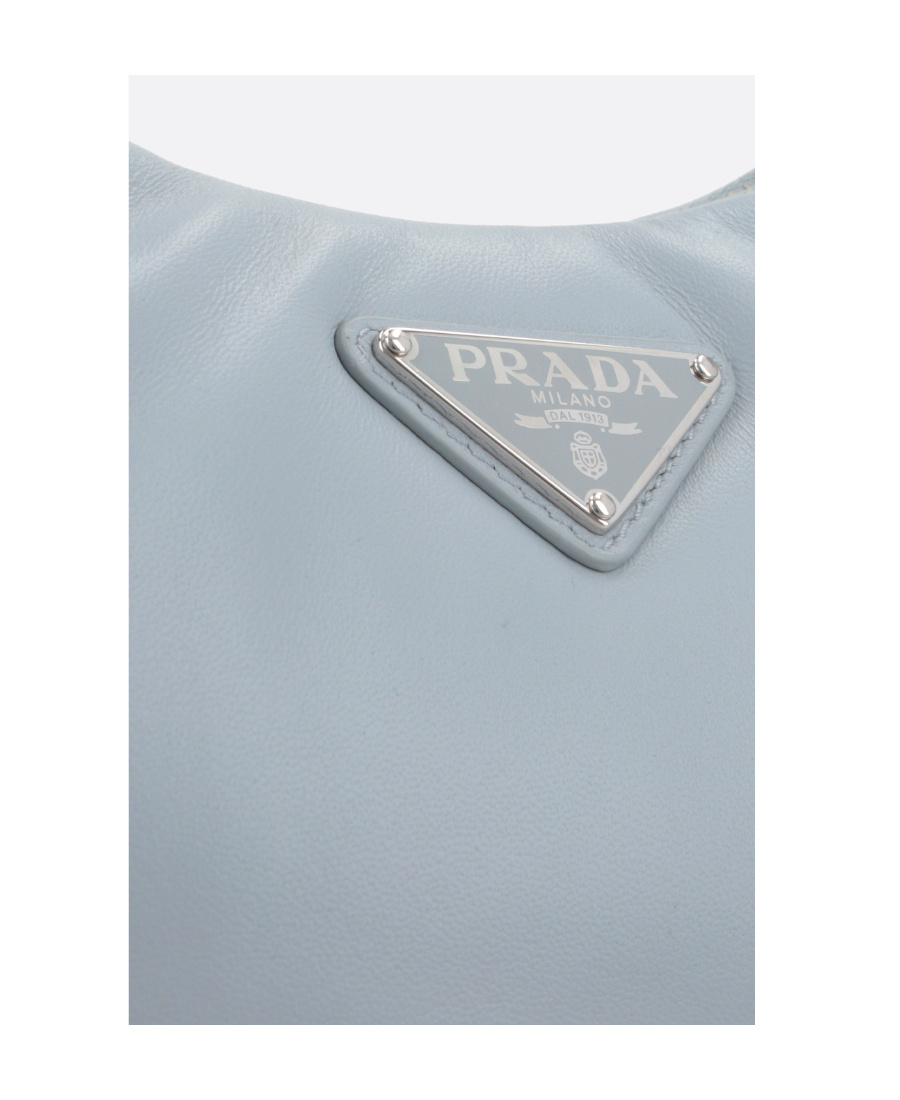 Prada Re-edition 2005 Chain Shoulder Bag In Blue