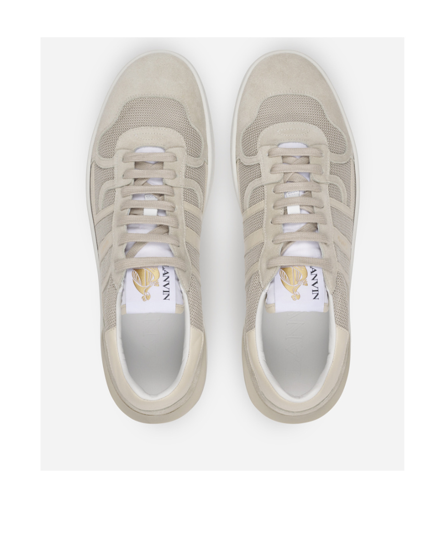 Lanvin Sneakers Beige In Gray