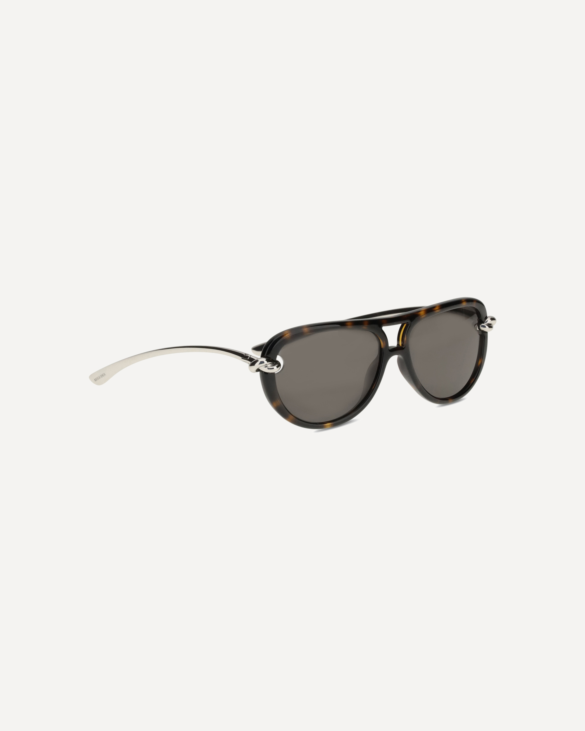 Bottega Veneta Full Frame Sunglasses In Gray
