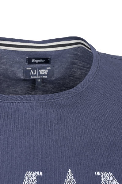 ARMANI JEANS LOGO DETAILS T-SHIRT