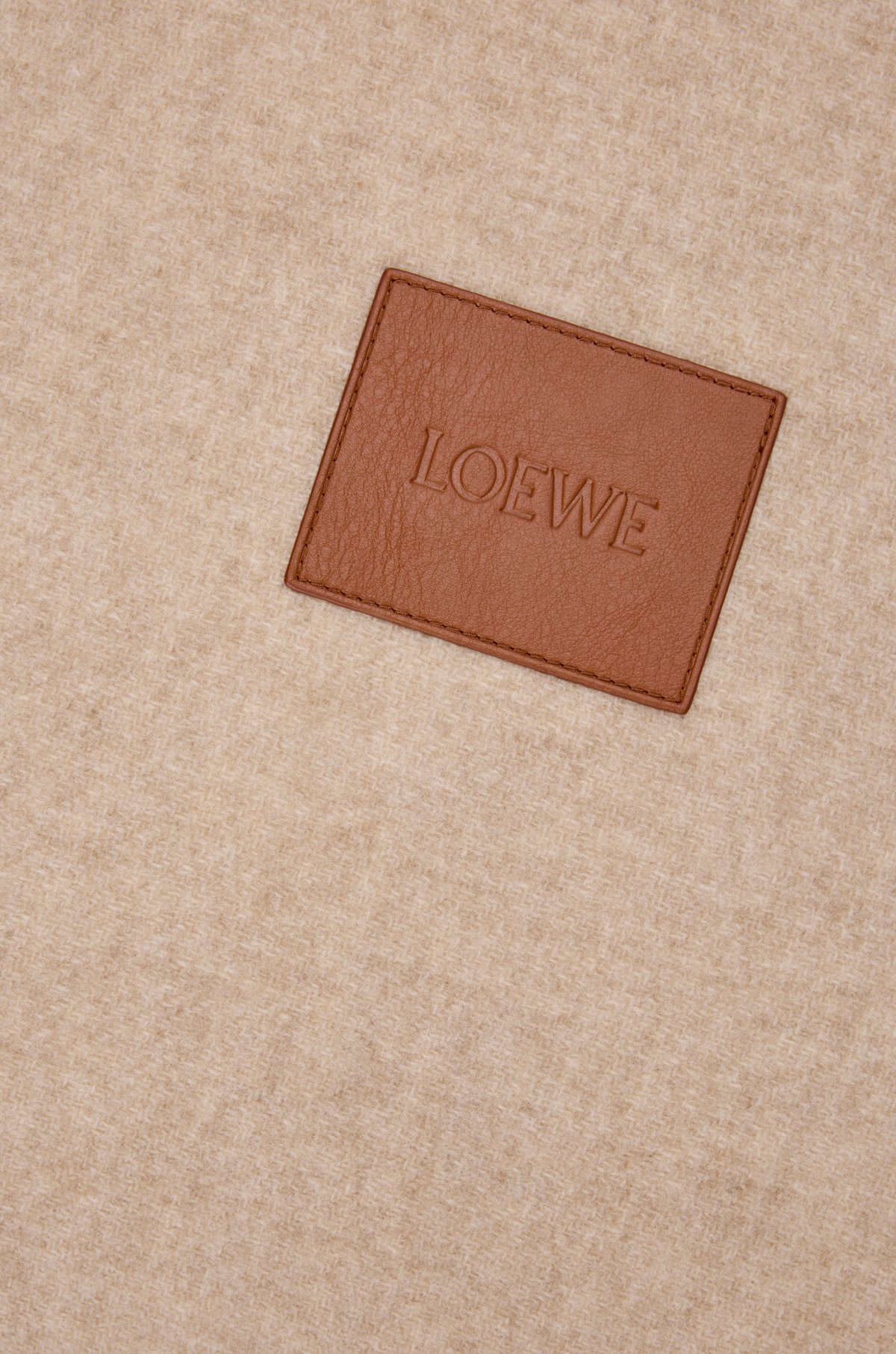 Loewe Cushion In Wool And Cashmere In Multi