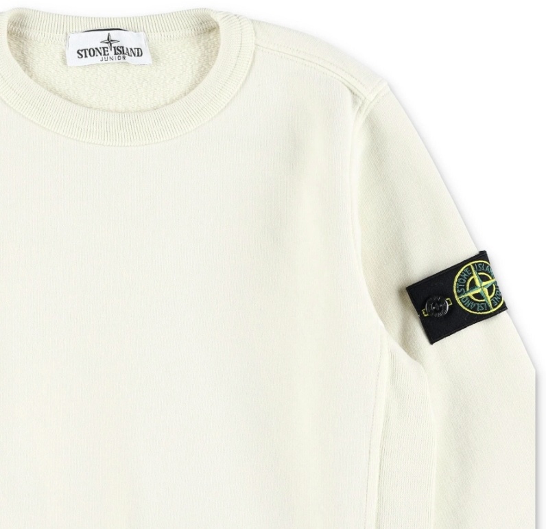 Stone Island Compass-badge Fleece Sweatshirt