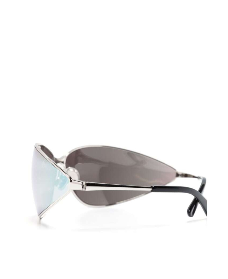 Balenciaga Razor Cat Cat-eye Frame Sunglasses In Black