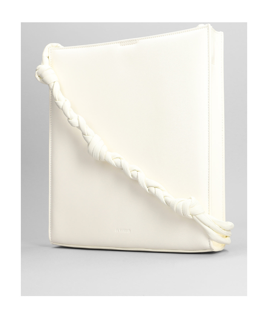 Jil Sander Logo-print Shoulder Bag In White
