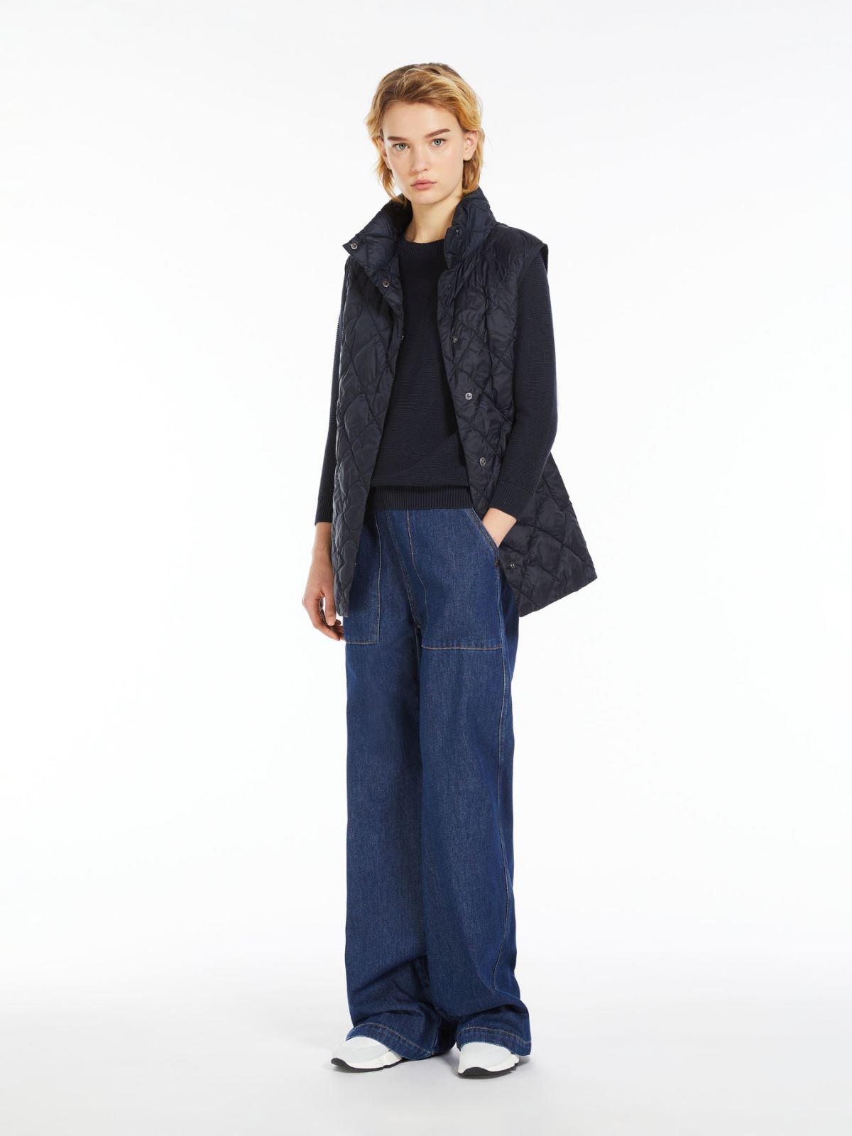 Weekend Max Mara Wide Round Neck Sweater In Black