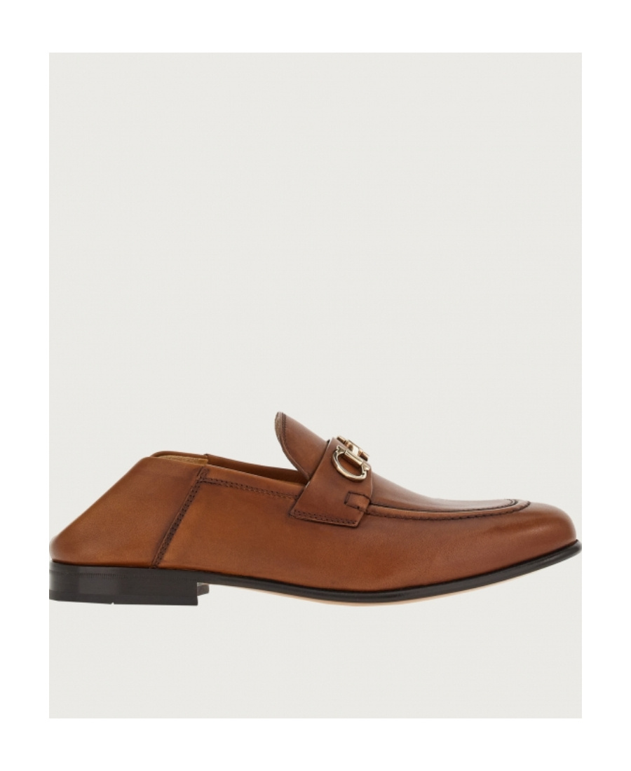 Ferragamo Horsebit-detail Loafers In Brown