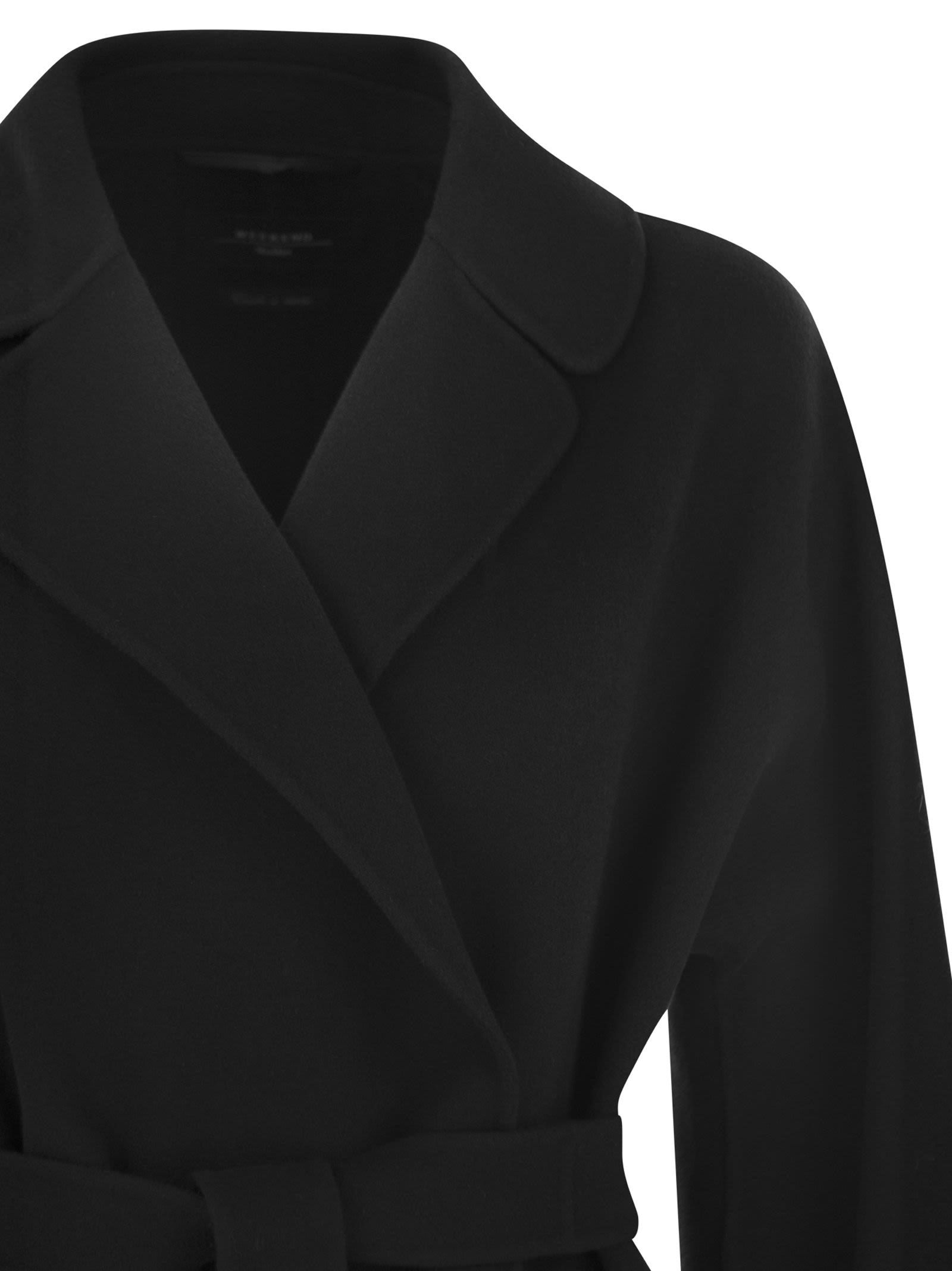 WEEKEND MAX MARA WEEKEND MAX MARA CIVADA TIED-WAIST COAT