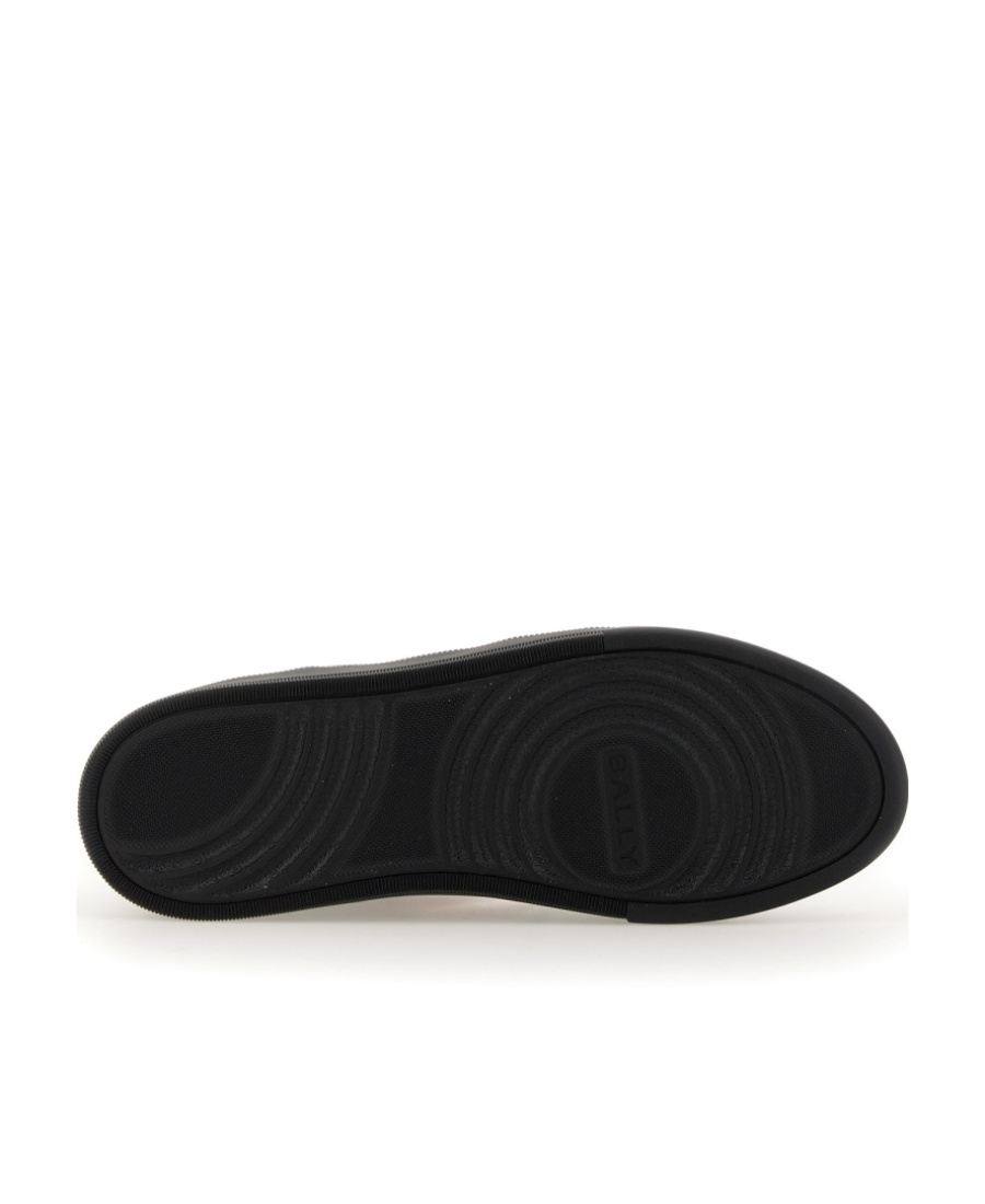 Shop Bally Round-toe Lace-up Sneakers In Black