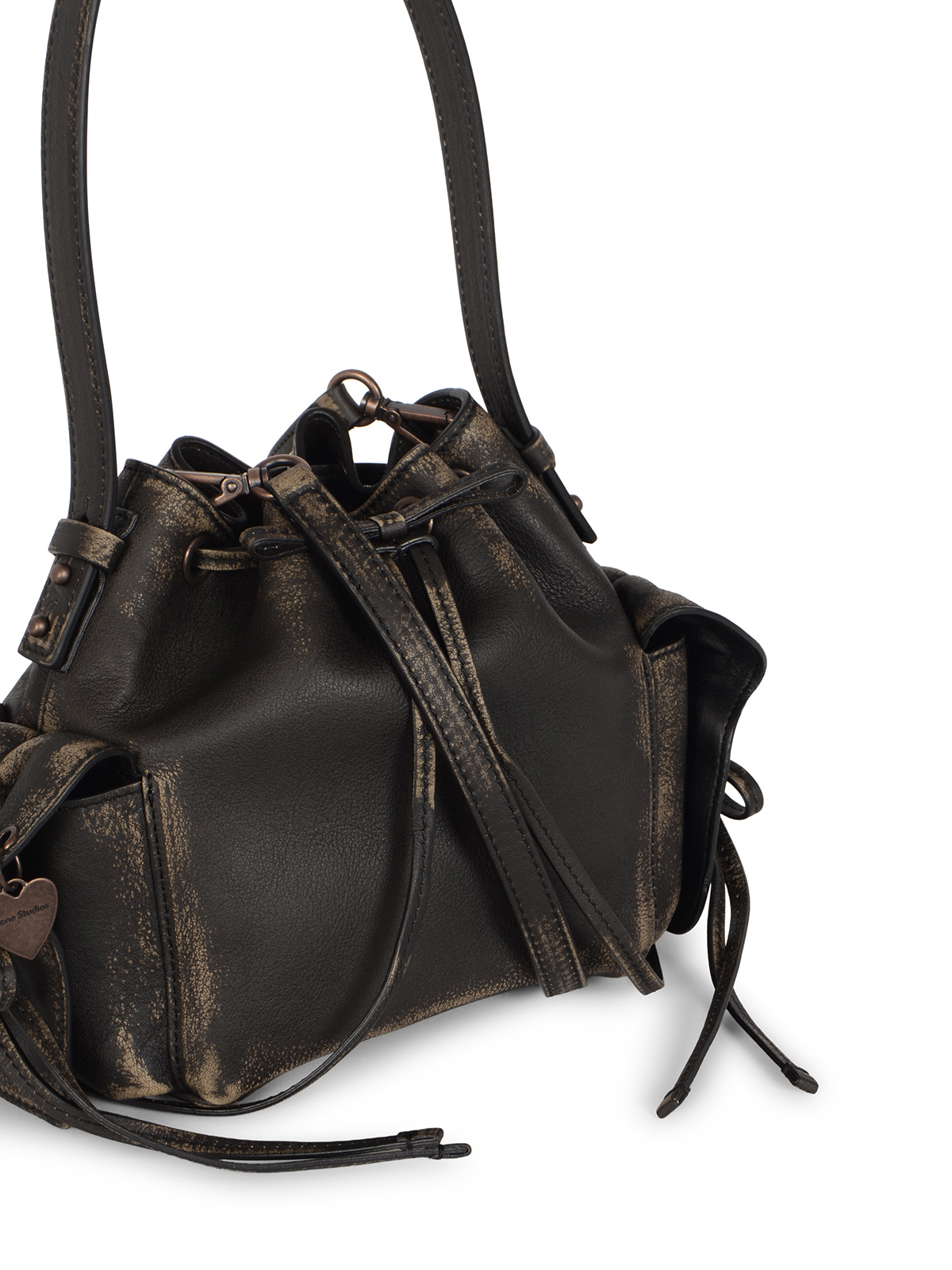 Acne Studios Drawstring Shoulder Bag In Multi