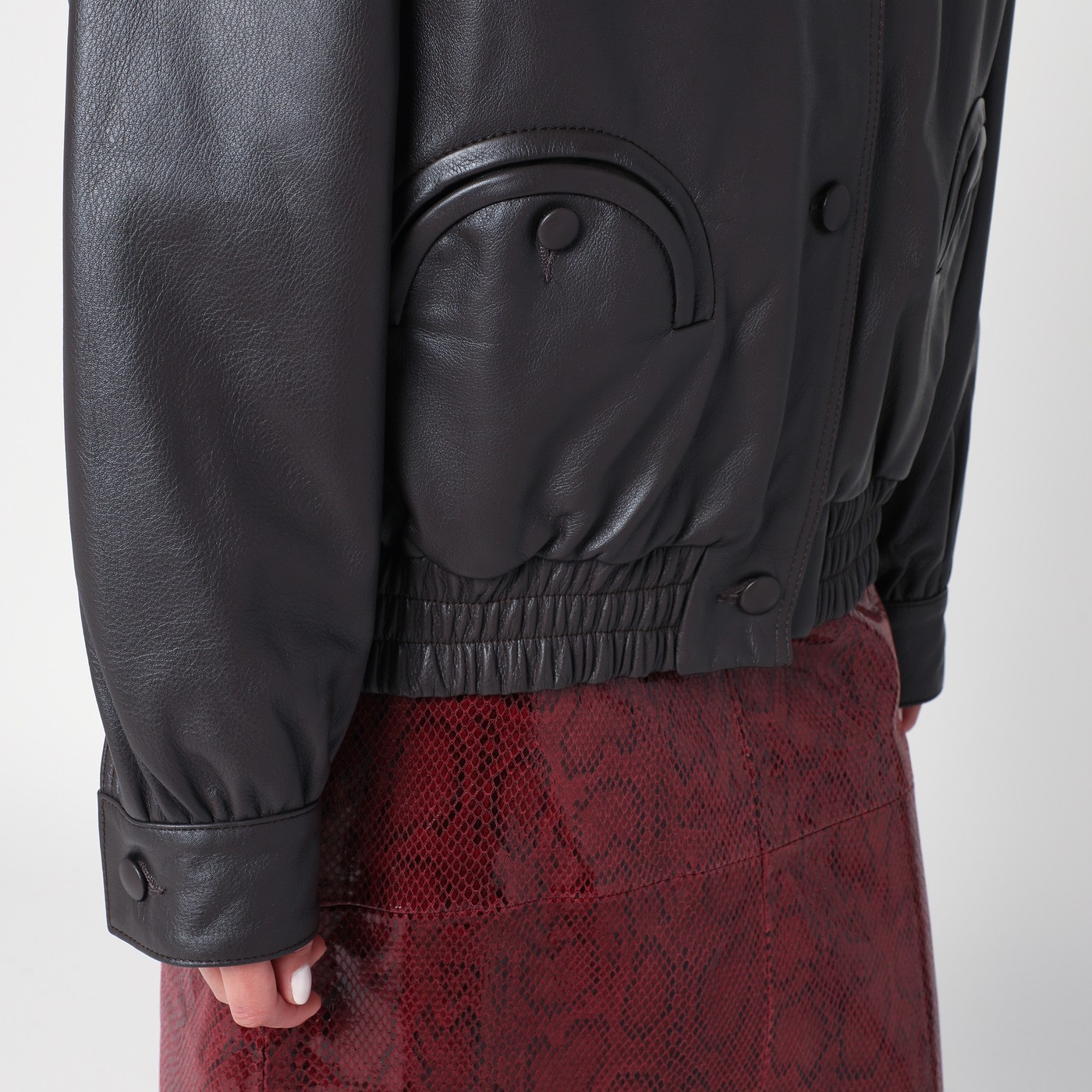 Blazé Milano Ares Charlie Jacket In Brown