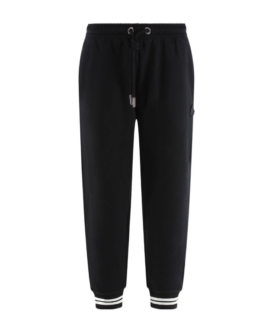 MONCLER STRIPE-TRIM TRACK PANTS