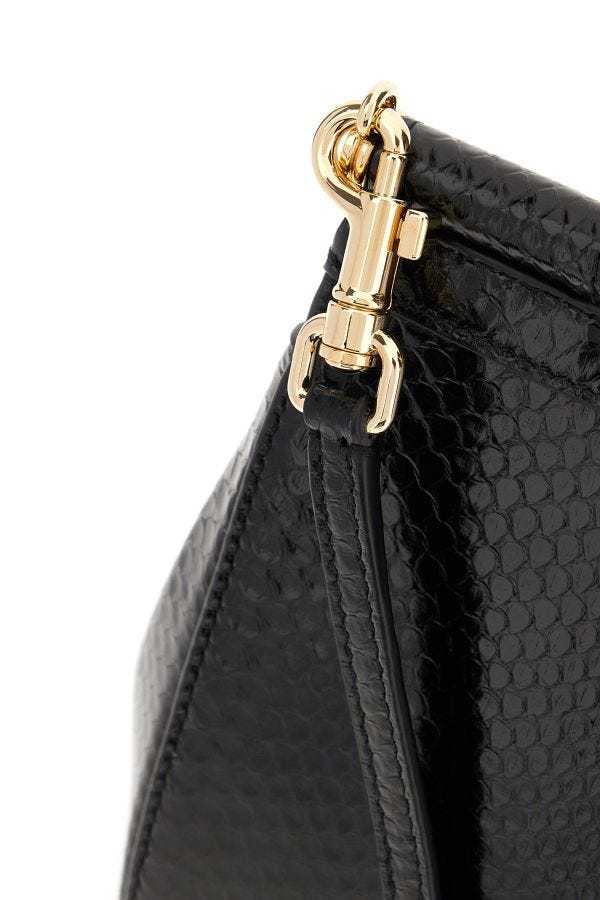 Dolce & Gabbana Medium Sicily Tote Bag In Black