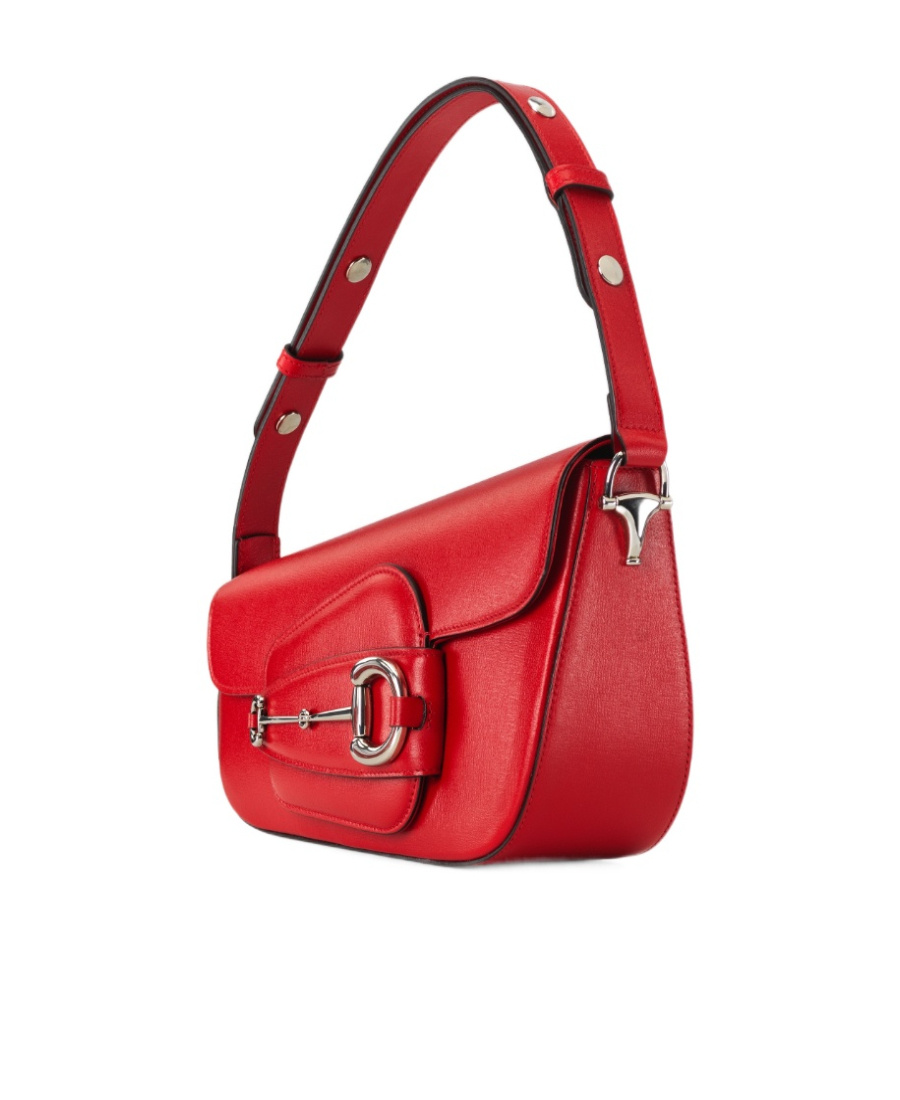Gucci Small Horsebit 1955 Shoulder Bag In Red