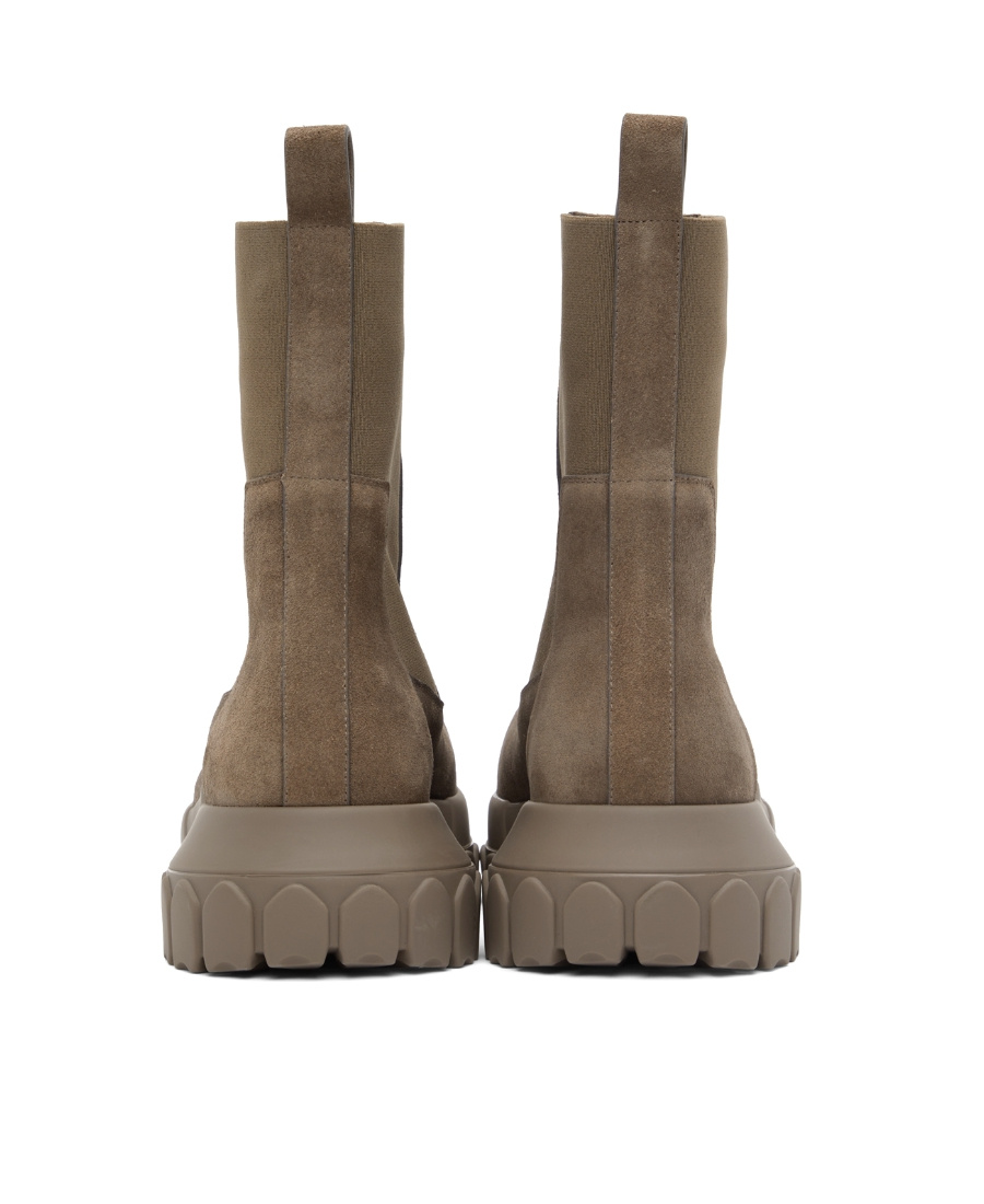 Rick Owens Stroble Beatle Bozo Tractor In Dust Grey In Brown
