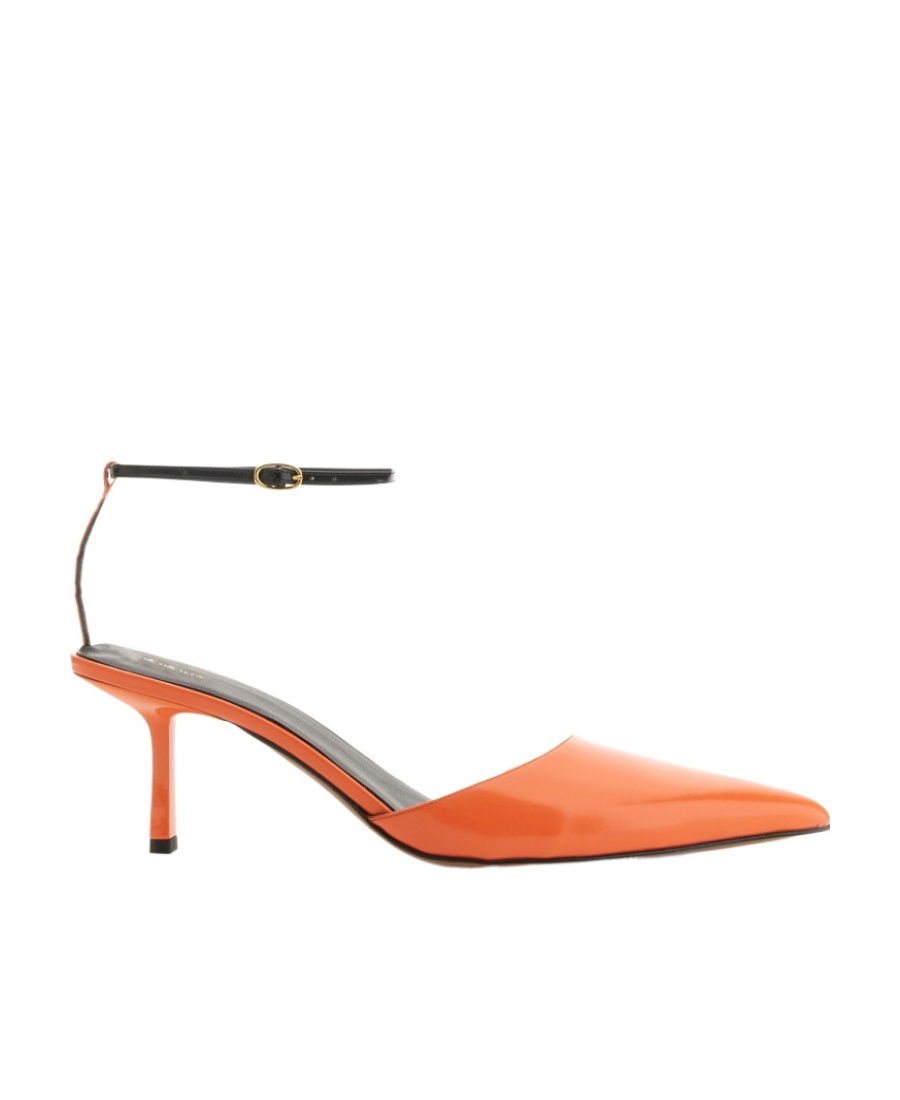 Neous Toliman Chic Ankle Strap Pumps In Red