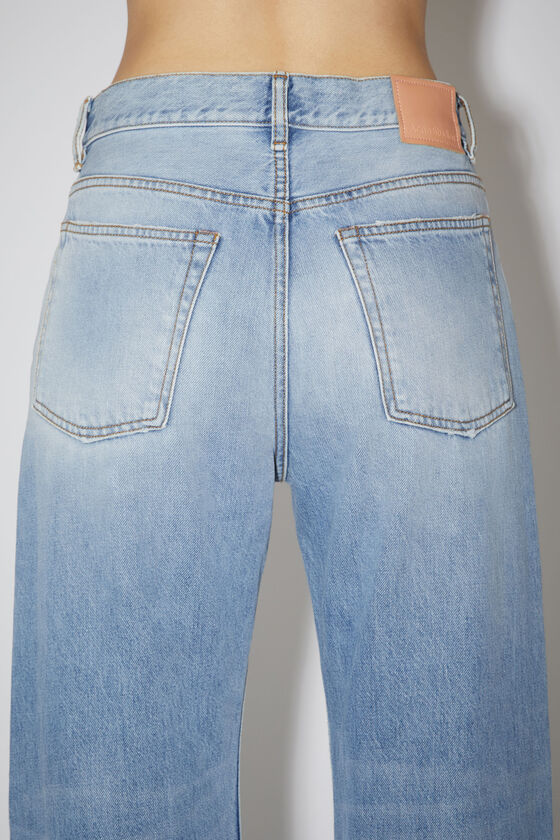 Acne Studios Wide-leg Jeans In Blue