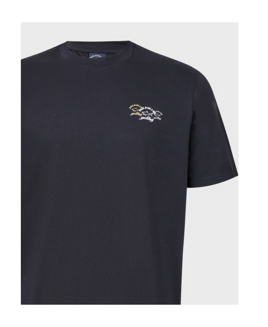 PAUL & SHARK ROUND-NECKED LOGO T-SHIRT