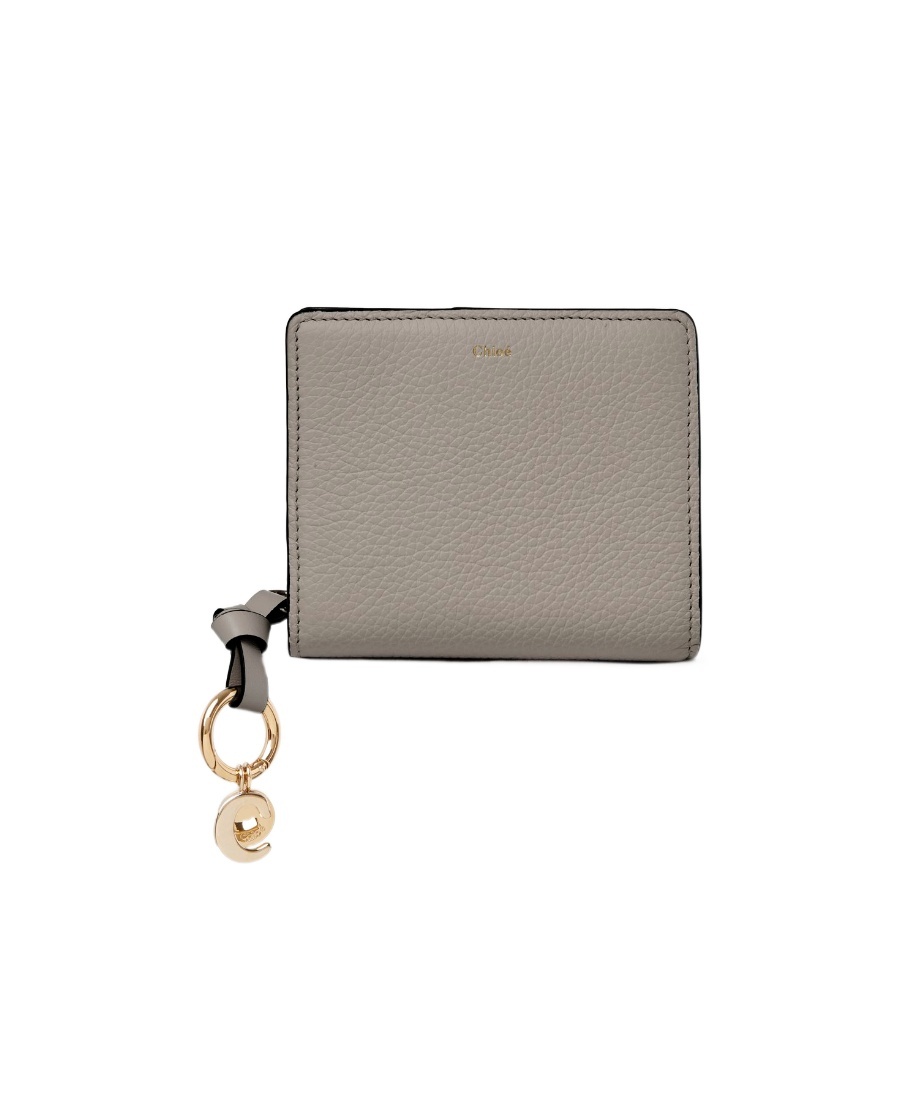 Chloé Multi-card Slot Wallet In Gray