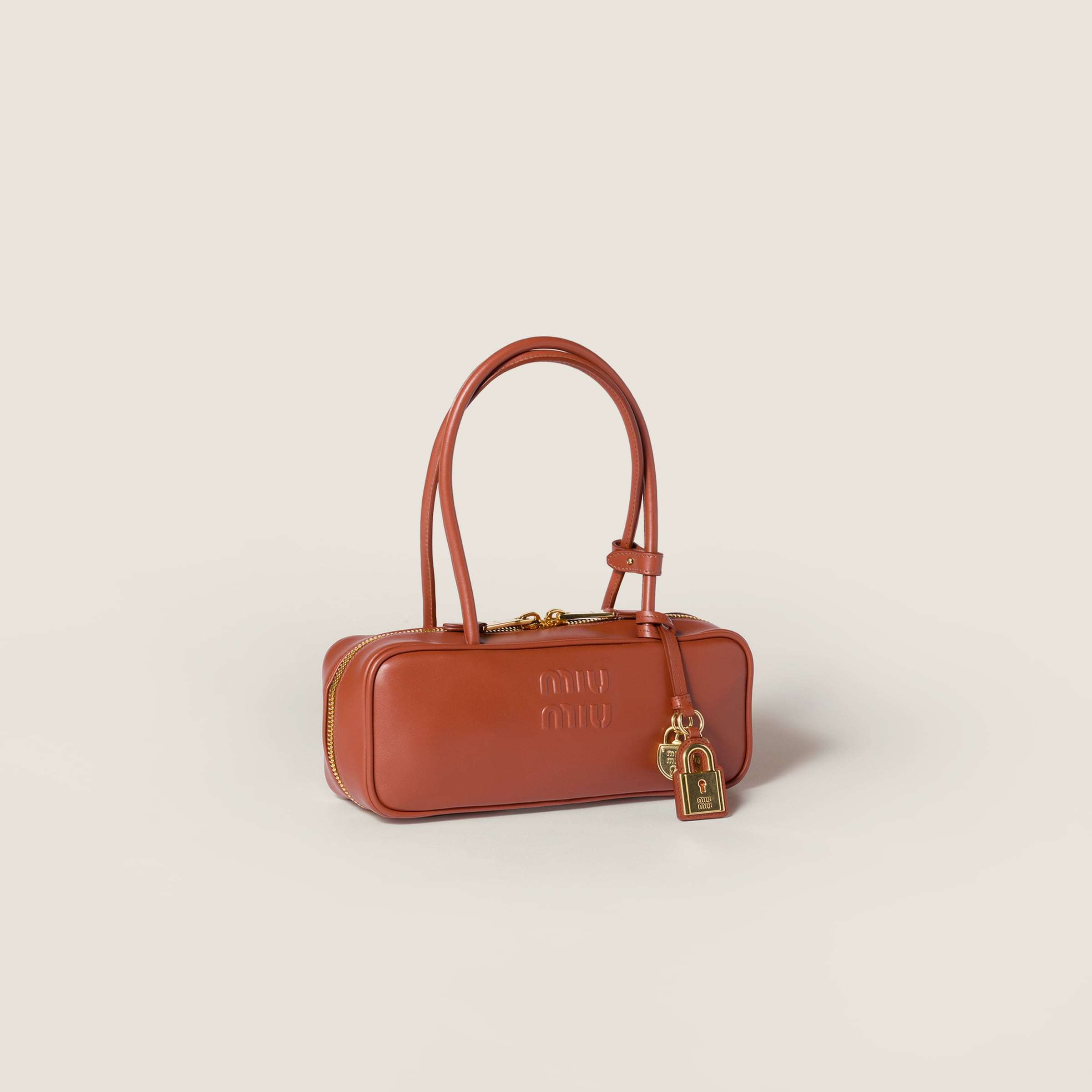 Miu Miu Beau Tote In Brown