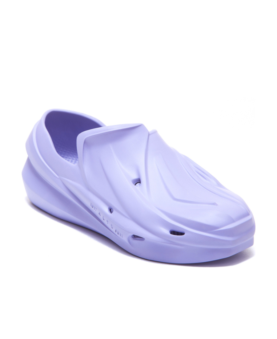 Alyx Ladies Lilac Rubber Mono Slip-on Shoes In Blue