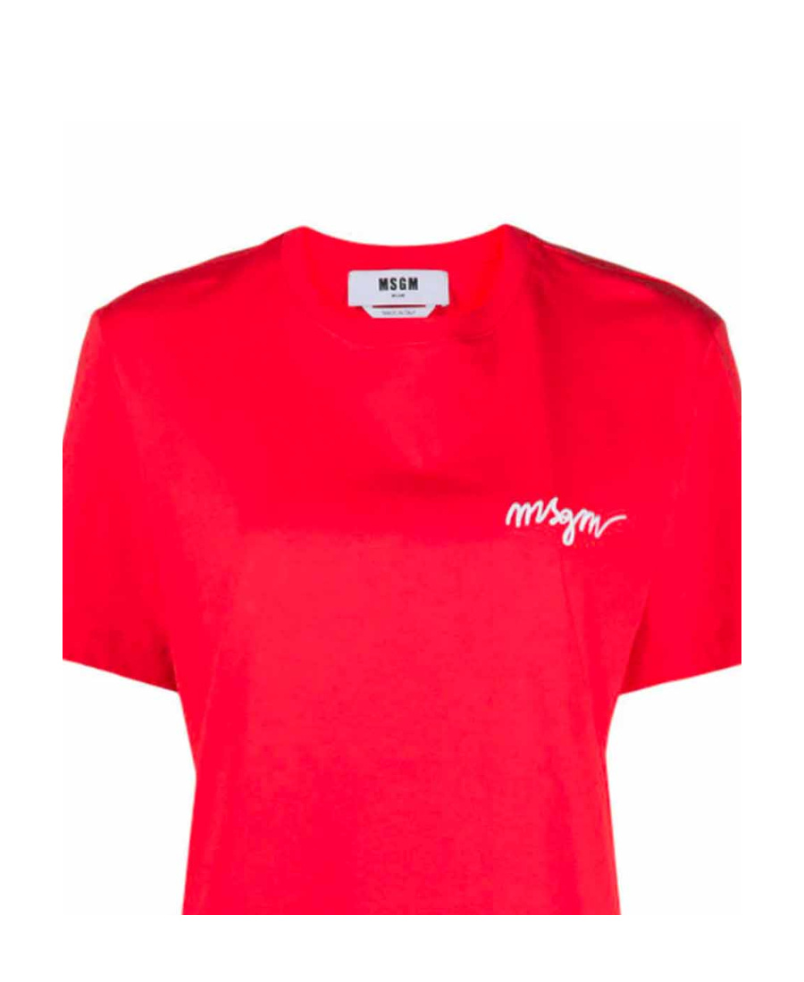 Msgm Logo-print Short-sleeve T-shirt