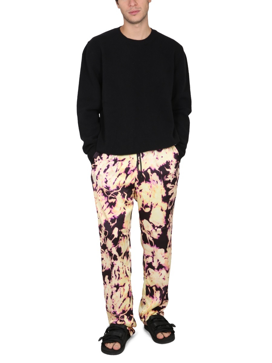 Dries Van Noten Palace Pants In Nude