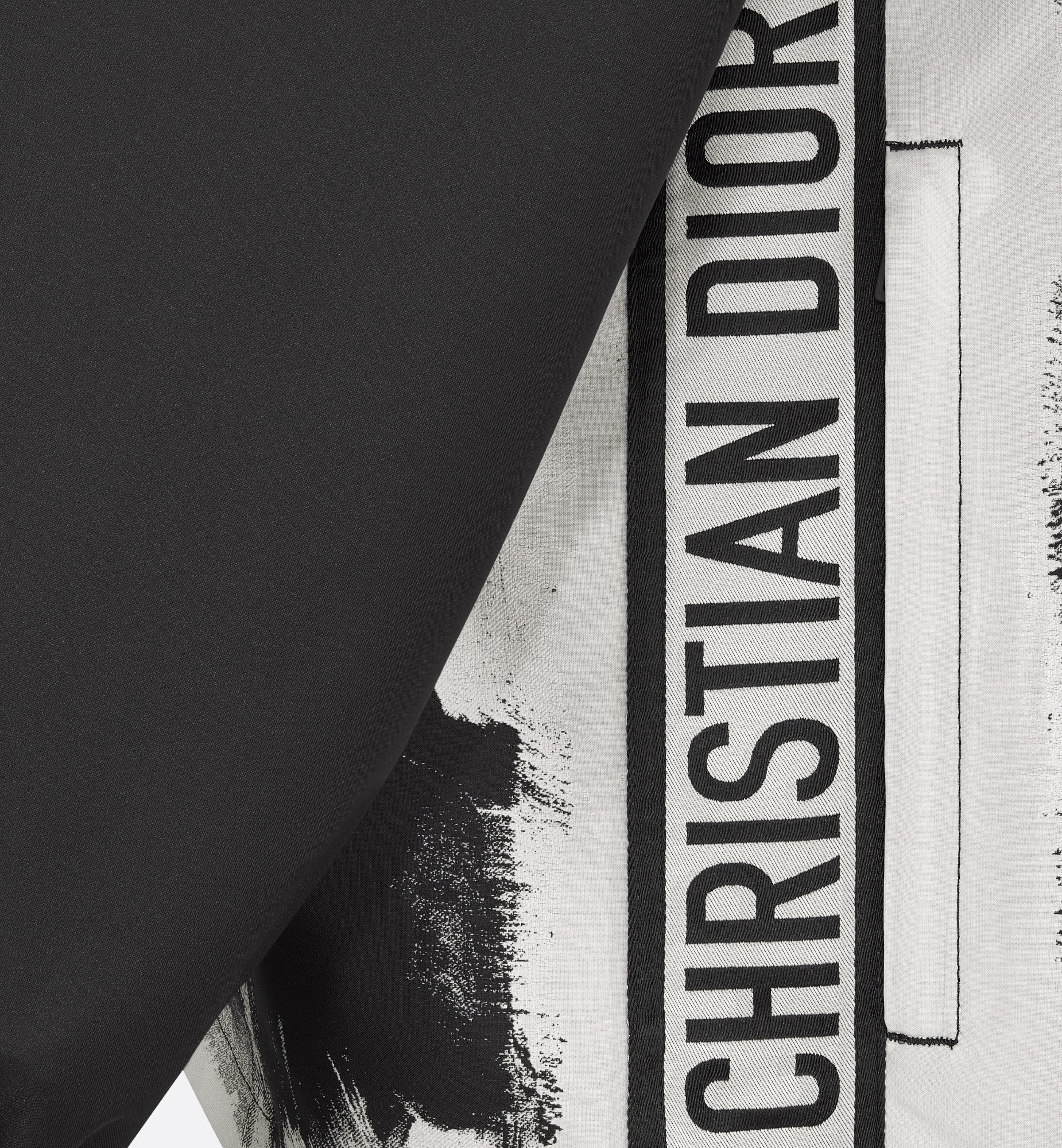 Dior Long-sleeved Sweater In Black