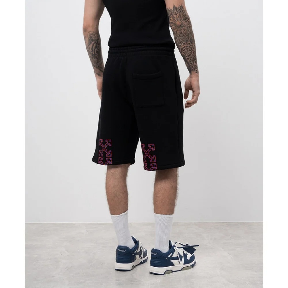 Off-white Drawstring Shorts In Black