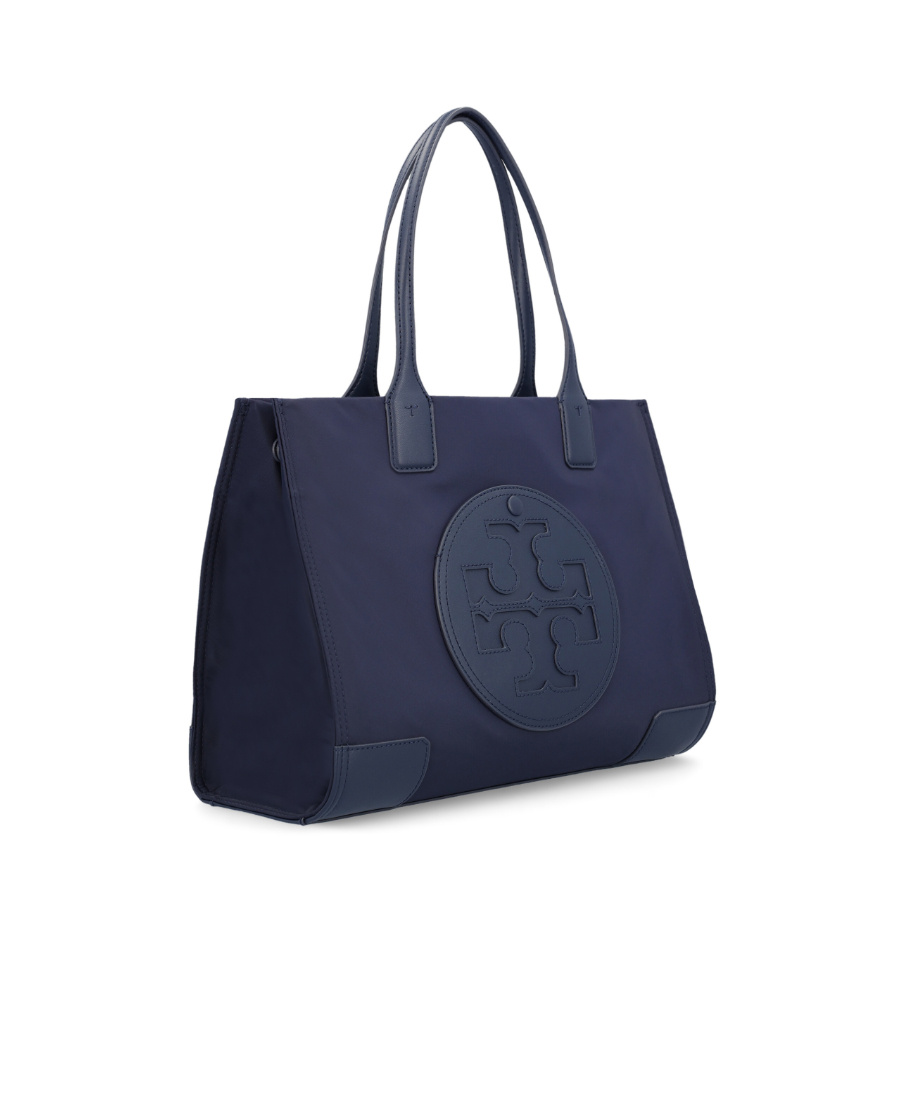 Tory Burch Ella Recycled Nylon Tote Bag In Black