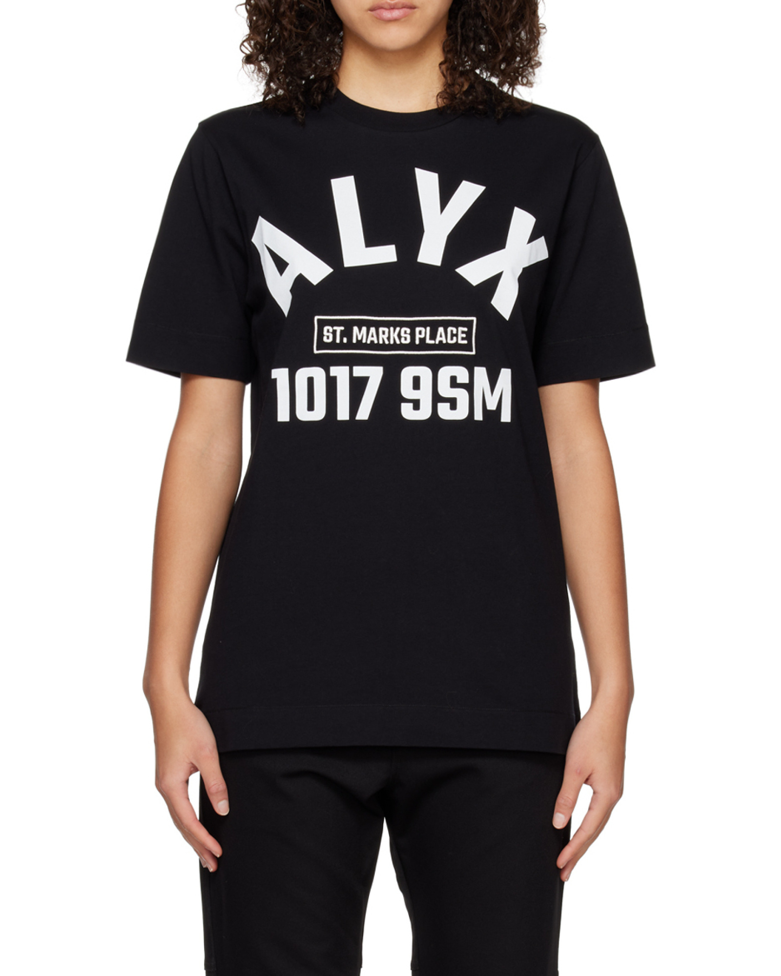 Alyx Techno Logo-print T-shirt In Black
