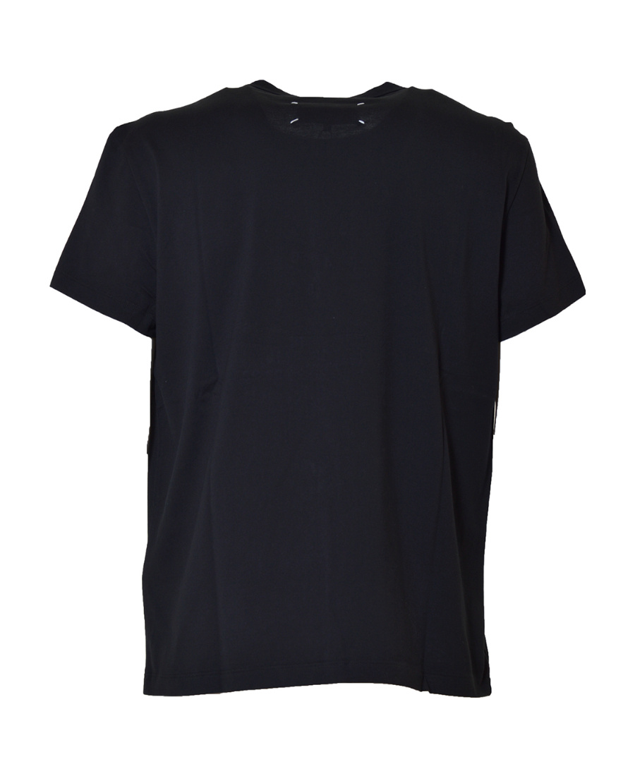 Maison Margiela Graphic-print Short-sleeve T-shirt In Black