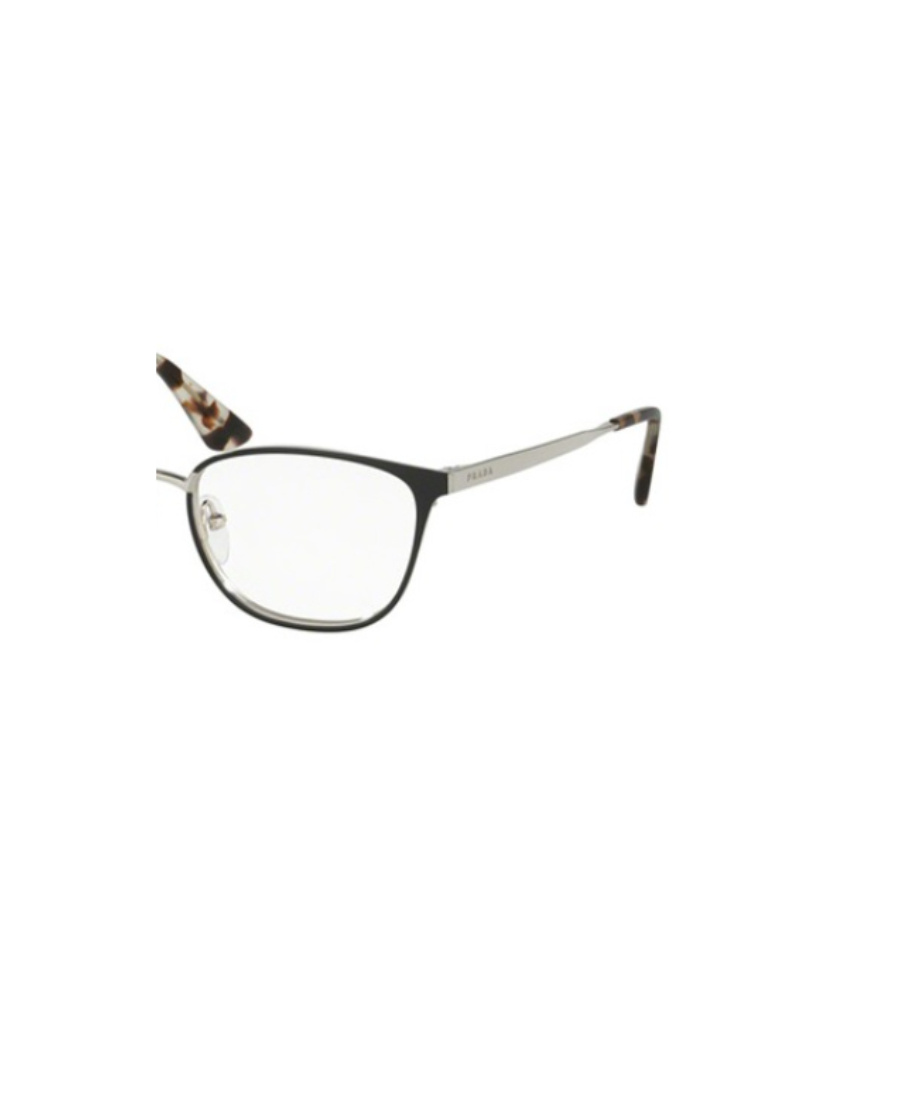 Prada Logo Flat Mirror In White