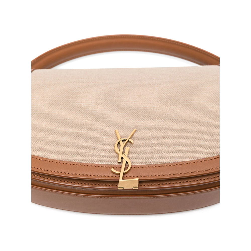 Saint Laurent Voltaire Tote Bag In Nude