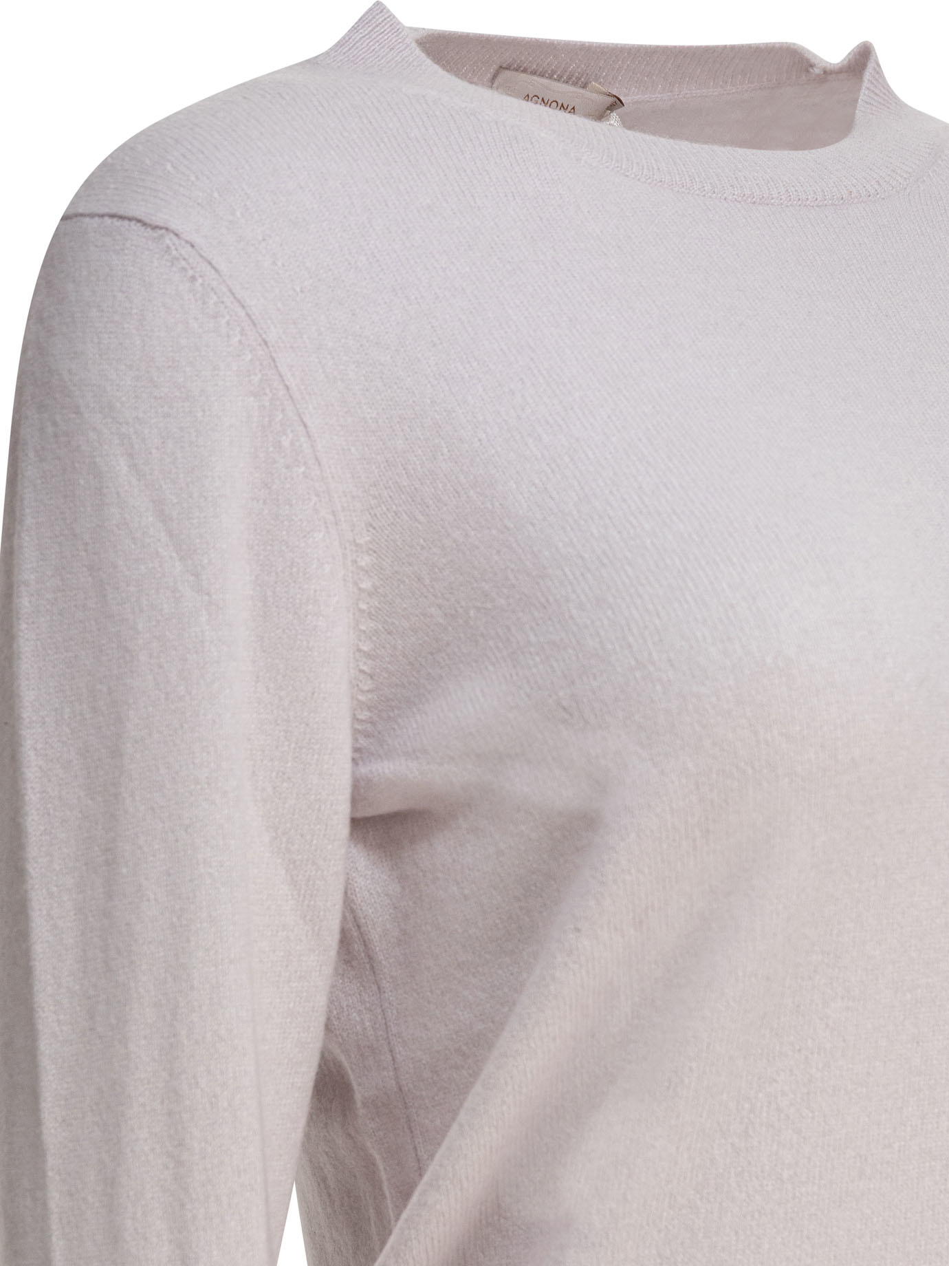 Agnona Knitwear With Long Sleeves And Crew Neck