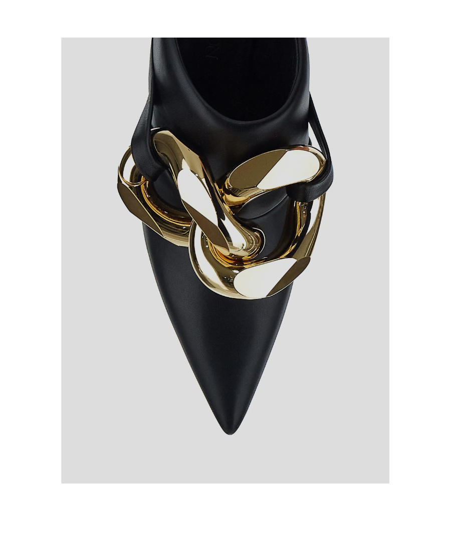 Jw Anderson Muller Low Heels In Black