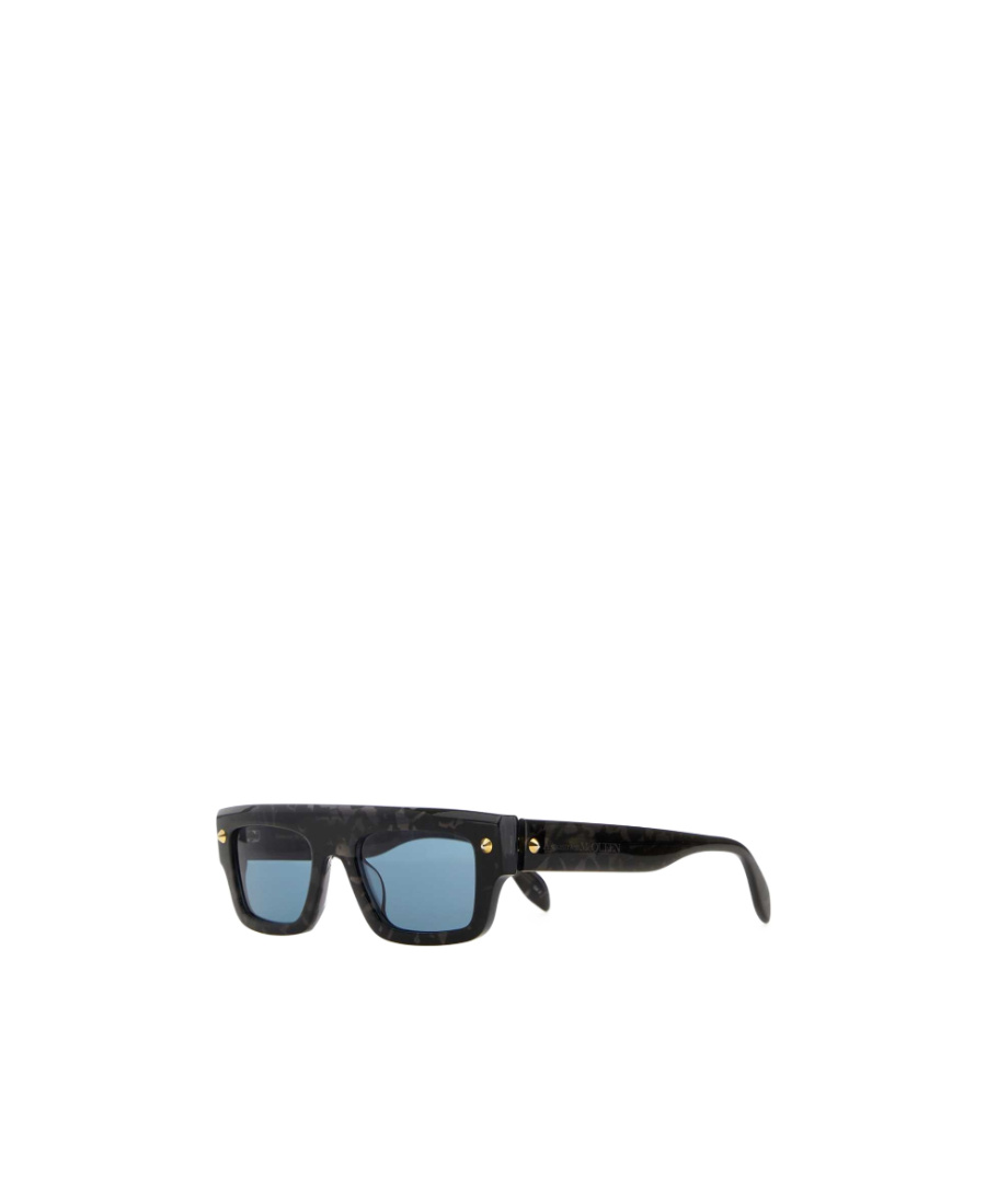 ALEXANDER MCQUEEN ALEXANDER MCQUEEN EYEWEAR RECTANGLE FRAME SUNGLASSES