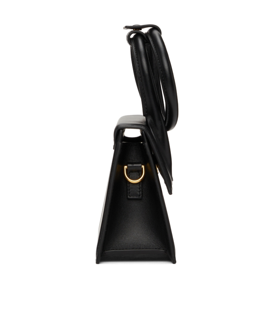 Jacquemus Le Chiquito Noeud Mini Bag In Black
